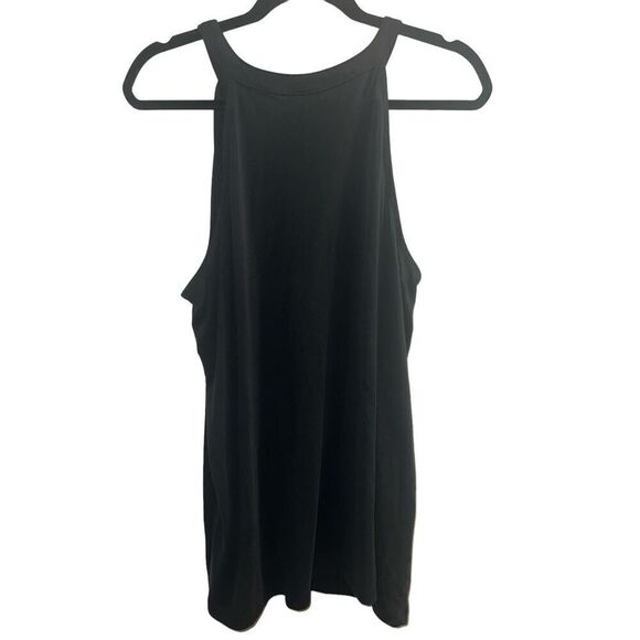 ✨Torrid Black Cupro Knit High Twist Keyhole High Neck Sz 1 Tank✨ - Picture 7 of 9